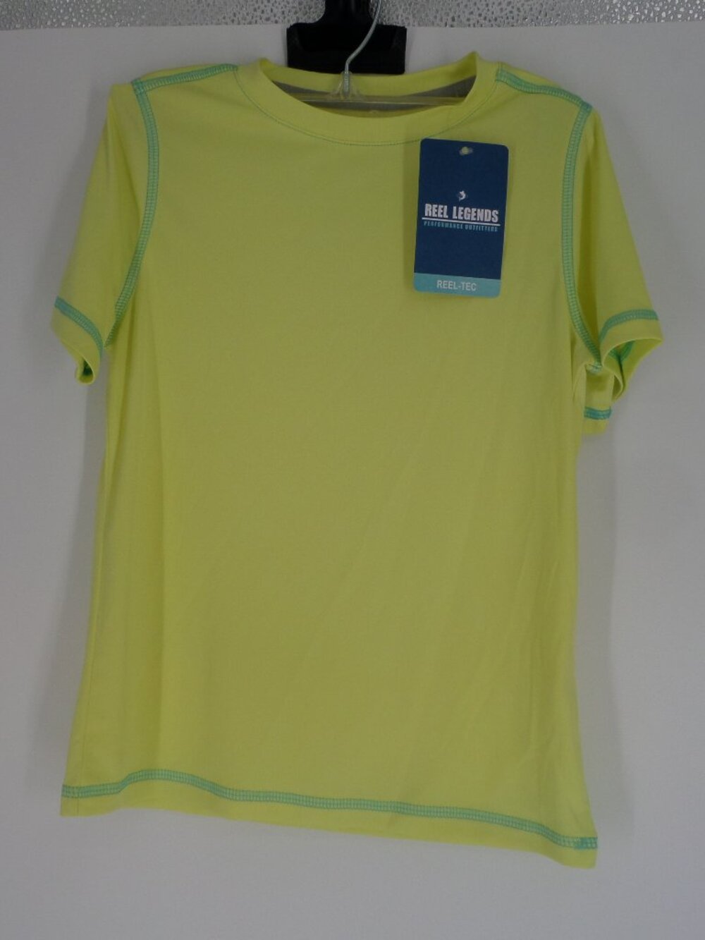 Reel Legends Boys Sunny Lime Tee Shirt Size XS NWT